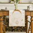 thumbnail image 2 of SM-XLHN Astrology Moon Magic Art Table Runner, Seasonal Mystical Gothic Kitchen Dining Table Decoration for Home Party Decor 13x72 Inch, 2 of 6