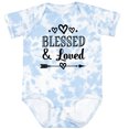 thumbnail image 3 of Inktastic Blessed and Loved Boys or Girls Baby Bodysuit, 3 of 5