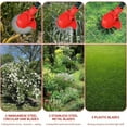 thumbnail image 3 of Weed Wacker Electric Cordless Grass Trimmer with 2pcs Rrchargable Batteries,3 in 1 Weed Wacker & Edger & Lawn Mower, 3 of 7