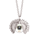 thumbnail image 1 of White Fluffy Verreaux mono animal Collar de girasol collar collar collar colgante, 1 of 3