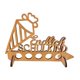 thumbnail image 3 of Porta Dinero de Madera Soporte Mensaje Tarjeta Saludo Ornamento Creativo para Escritorio Apto para Estudiantes Oficina Decoración Aniversario, 3 of 9