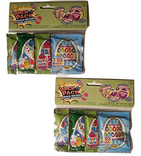 EASTER BALLOONS EASTER WHACK A PACK MINI BALLONS 