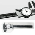 thumbnail image 2 of MasteelfCA 0-150mm Plastic Table Caliper Vernier Caliper Slider Caliper High Precision Gauge Micrometer, 2 of 8