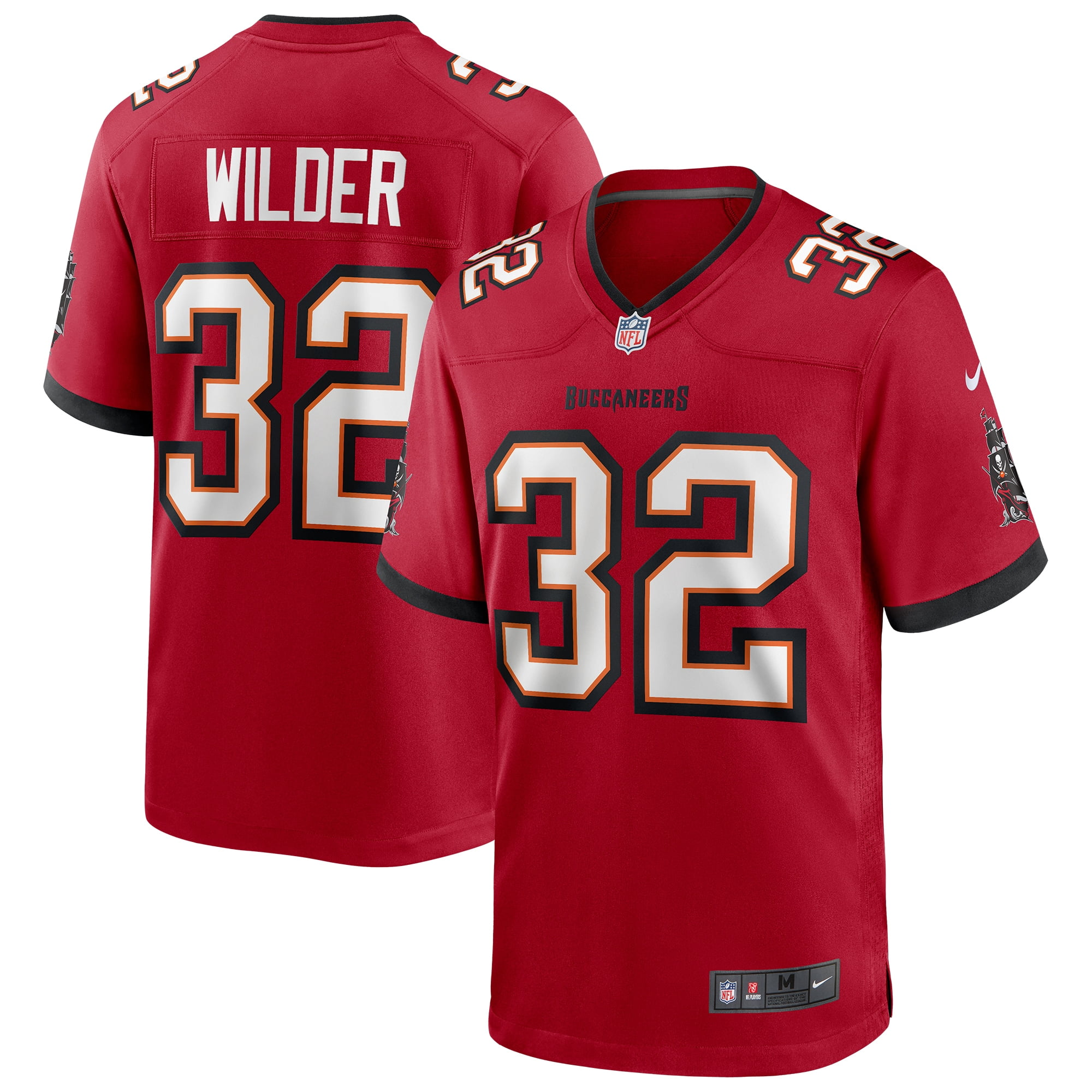 James Wilder Tampa Bay Buccaneers Nike Game Retired Player Jersey - Red - Walmart.com ...
