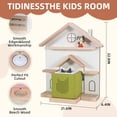 thumbnail image 2 of Estante Givilio para Toniebox con Casita de Madera Rosa, 2 of 7