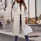 thumbnail image 2 of Gibobby Chaleco largo acolchado para mujer, Chaleco largo de invierno para mujer, sin mangas, chamarra cálido con bolsillos, chaleco acolchado, chamarra casual para mujer(Blanco,M), 2 of 4