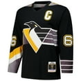 thumbnail image 2 of Men's Mario Lemieux Black Pittsburgh Penguins 1996-97 Power Play Jersey, 2 of 7