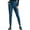 Caribbean Blue, variant on Form Scrubs Pant For Women Mid Rise Tapered Leg Drawstring CK095