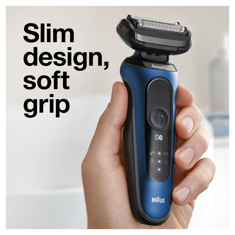 Braun Series 6 6072cc Men's Wet & Dry Electric Shaver, Precision