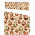 thumbnail image 1 of Juego de ropa de cama de 3 piezas ABPHQTO Funda nórdica de calabazas 90 x 68 pulgadas, 1 of 4