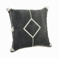 thumbnail image 6 of LR Home Avant-garde Cotton Pillow Set of 2 in Black/Cream, 20" x 20", 6 of 8