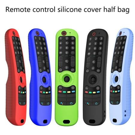 Taluosi Protective Case Anti-slip Soft Silicone Smart TV Remote Control Cover Protector for LG AN-MR21GA/LG AN-MR21GC/ AN-MR21N
