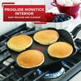 thumbnail image 4 of T-fal Easy Care Nonstick Cookware, Griddle, 11 inch, Grey, 4 of 9