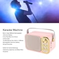 thumbnail image 4 of Máquina De Karaoke, Mácina De Fiesta Para Cantar Al Aire Libre, Mácina De Karaoke Portátil Con 2 Micrófonos, Mácina De Canto Estéreo Para Fiesta En Casa, 4 of 7