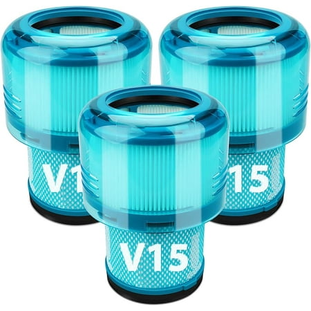 3Pack V15 Vacuum Filters Replacement for Dy*son V11 Animal V11 Torque Drive V11 Extra, V15 Detect Cordless Vacuum Cleaner Filter,For Dy*son V15s Detect Submarine, Compare to Part # 970013-03