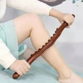 thumbnail image 3 of Jesscasday Wood Massage Roller Stick Tool Manual Body Sculpting Massager for Myofascial Release and Cellulite Reduction, 3 of 12