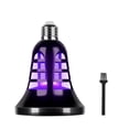 thumbnail image 1 of Lámpara de trampa de insectos LED Choque eléctrico Fly Bug Eliminación de plagas Iluminación silenciosa para el hogar Interior al aire libre, E26 Speravity HA004774-04, 1 of 7