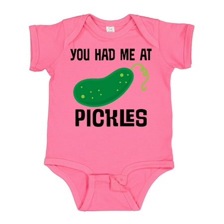 

Inktastic You Had Me at Pickles Gift Baby Boy or Baby Girl Bodysuit