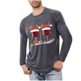thumbnail image 1 of Blusas y camisas de manga larga con cuello redondo para hombre, ropa deportiva para el hogar, pijamas, camisetas de color liso, blusa deportiva para hombre, poliéster, 1 of 5