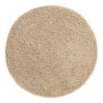 thumbnail image 2 of Unique Loom Everyday Shag Collection Area Rug - Solid (4' Round Taupe), 2 of 5