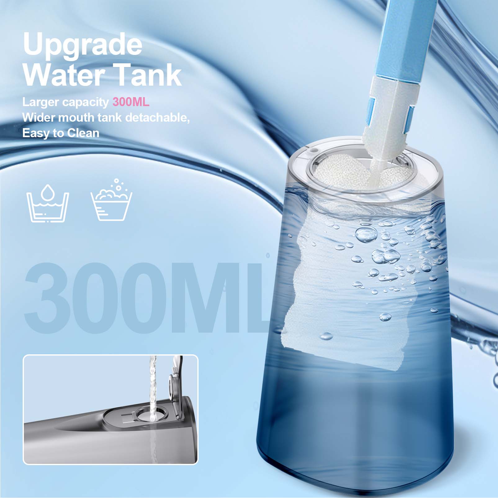 Bezvoi Cordless Water Flosser Irrigator photo 5