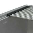 thumbnail image 7 of Ruvati USA RVA1395 12 in. Stainless Steel & Silicone Foldable Drying Rack for Workstation Sinks Dish Mat Trivet, 7 of 7