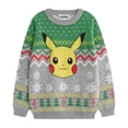 thumbnail image 1 of Pokemon Garçons Pikachu Chandails de Noël Laids, 1 of 4