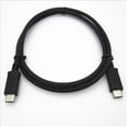 thumbnail image 1 of Cable de carga rápida USB-C 3.1 Tipo-c cable de carga de datos tipo C macho a macho USB 3. Velocidad 2 piezas ShuxiuWang 8390613646668, 1 of 1