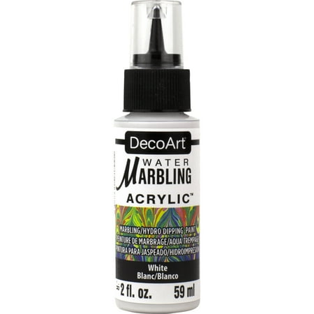 UPC: 0766218137753 | DecoArt Water Marbling Acrylic Paint – White  2 oz