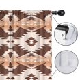 thumbnail image 4 of Blackout Kids Curtains,Boho Bohemia Geometric Line Art Childrens Insulated Curtains Set Of 2,Bedroom Essentials,Toddler Room Decor 52"x84"(132x213cm), 4 of 4