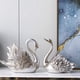 thumbnail image 3 of Adorno Pareja Swan Adorno Sala de Estar Gabinete de Televisión Adorno de Cisne Decoración Moderna de la Casa Regalos de Boda, 3 of 5