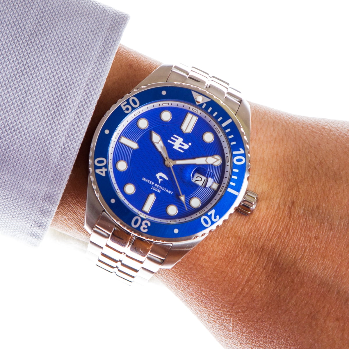Blacktip Men s Swiss Made Diver Watch Walmart