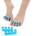 thumbnail image 2 of 2 Pcs Soft Silicone Toe Separating Gel Toe Separator Flexible Finger Spacer Silicone Soft Form For Manicure Pedicure Nail Tool, 2 of 10