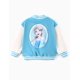 thumbnail image 3 of Chaqueta Disney Frozen Elsa, forro polar para niña, modelo Varsity 4-5T, 3 of 7