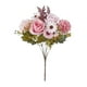 thumbnail image 2 of Arreglo Floral de Rosas Artificiales para Mesa | Decoración Floral Realista de Plástico | Centro de Mesa Artificial Multicolor para El Hogar, La Oficina y La Sala de Estar | Brotes Decorativos Ecológ, 2 of 6