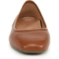 thumbnail image 3 of Vionic Women's Orinda Skimmers Ballet Flat Tan Brown Leather 6N, 3 of 5