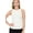 Ivory, variant on Niobe Clothing Womens Ribbed Crew Neck Sleeveless Tank Top