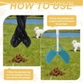 thumbnail image 6 of Uxcell Poop Scooper, 11" Long Handle No Touch Dog Poop Scooper Grabber Non-Breakable Spring Pick Up Tool Shovel, (Purple), Intended for Dogs Waste in Lawns/Grass/Dirt/Gravel, 6 of 7