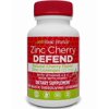 Basic Brands Cherry Flavor Zinc Lozenges for Immune Support, Non-GMO, 100 Count