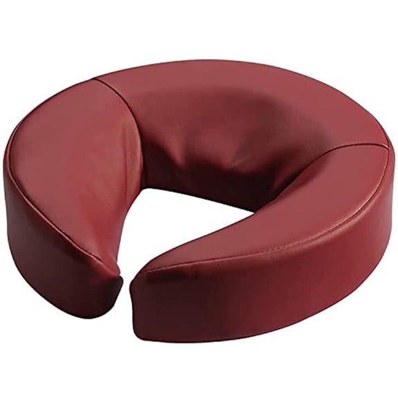 Therapists Choice Universal Headrest Face Cushion Face Pillow for Massage Table and Massage Chair (Burgundy)
