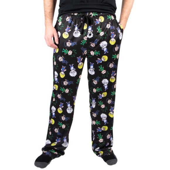 Hunter x Hunter Chibi Characters All Over Print Sleep Pants-XLarge (40-42)