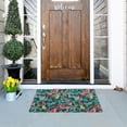 thumbnail image 5 of Yayeee Doormat for Inside 20"x32" Absorbent Low-Profile Washable Non-Slip Rubber Backed Entryway Rug, Green Tropical Pattern, 5 of 8