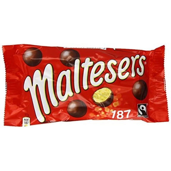 Mars Maltesers Malt Balls, 37 Grams/1.3 Ounces - 40 Pack