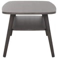 thumbnail image 5 of SAFAVIEH Karou Modern 2 Tier Wood Coffee Table, Distressed Black, 5 of 10