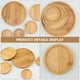 thumbnail image 4 of bandejas de madera para macetas, bandejas creativas para jardinería, platos para macetas (madera), 4 of 7