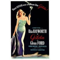 Pop Culture Graphics MOVAF9167 Gilda Movie Poster Print, 27 x 40
