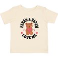 thumbnail image 3 of Inktastic Mamaw and Papaw Love Me Grandchild Bear Girls Baby T-Shirt, 3 of 5