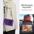 thumbnail image 6 of SaniMore for Lenovo Tab M9 Case 9 inch 2023 Tablet, Multi-Functional Rotating Kicktand Cover Built-in Screen Protector, Lenovo Tab M9 Tablet Case with Handle Shoulder Strap & Pen Holder, Purple, 6 of 7