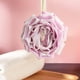 thumbnail image 5 of Xihbxyly Bola de Baño de Rosas, Bola de Baño de Poliéster Suave de Doble Capa, Diseño Ergonómico para Un Agarre Fácil, Espuma Densa para El Cuidado de La Piel, Experiencia de Baño Relajante, Opción d, 5 of 7