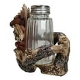 thumbnail image 4 of Rustic Forest 2 Elk Moose Dangling On Tree Branch Salt And Pepper Shakers Holder, 4 of 8